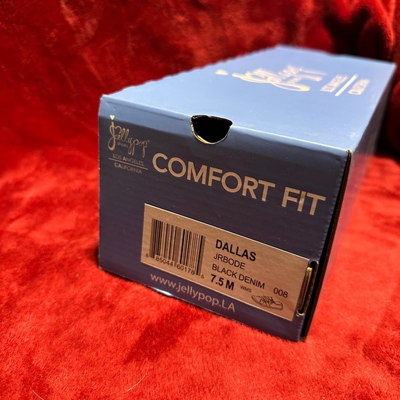 Jellypop Dallas sneakers Black Denim - Picture 2 of 4